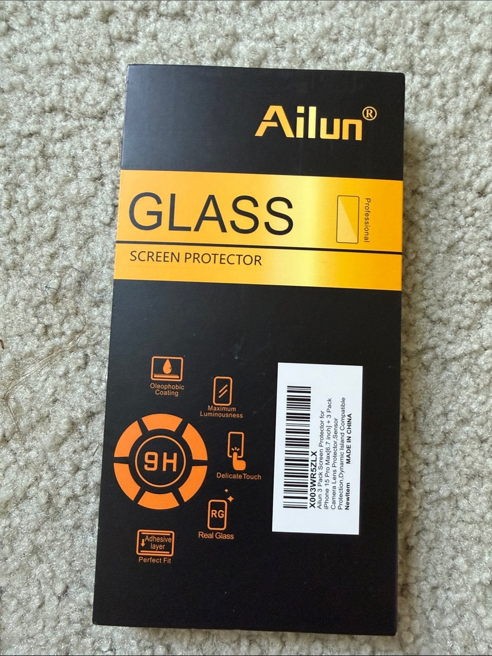 Screen Protector 3 pack - Picture 1 of 2